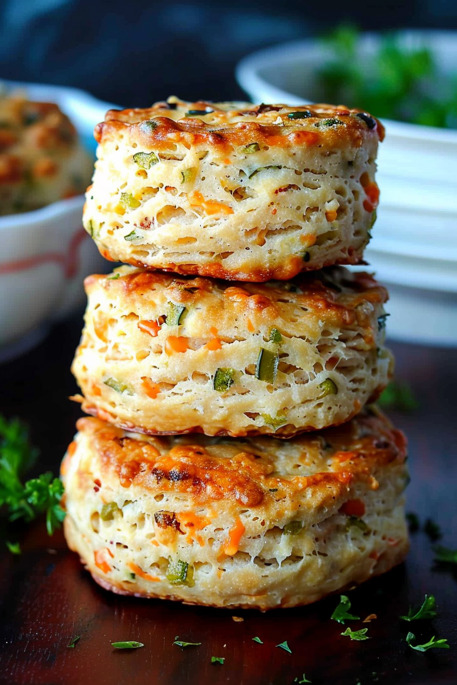 Jalapeno Cheddar Biscuits