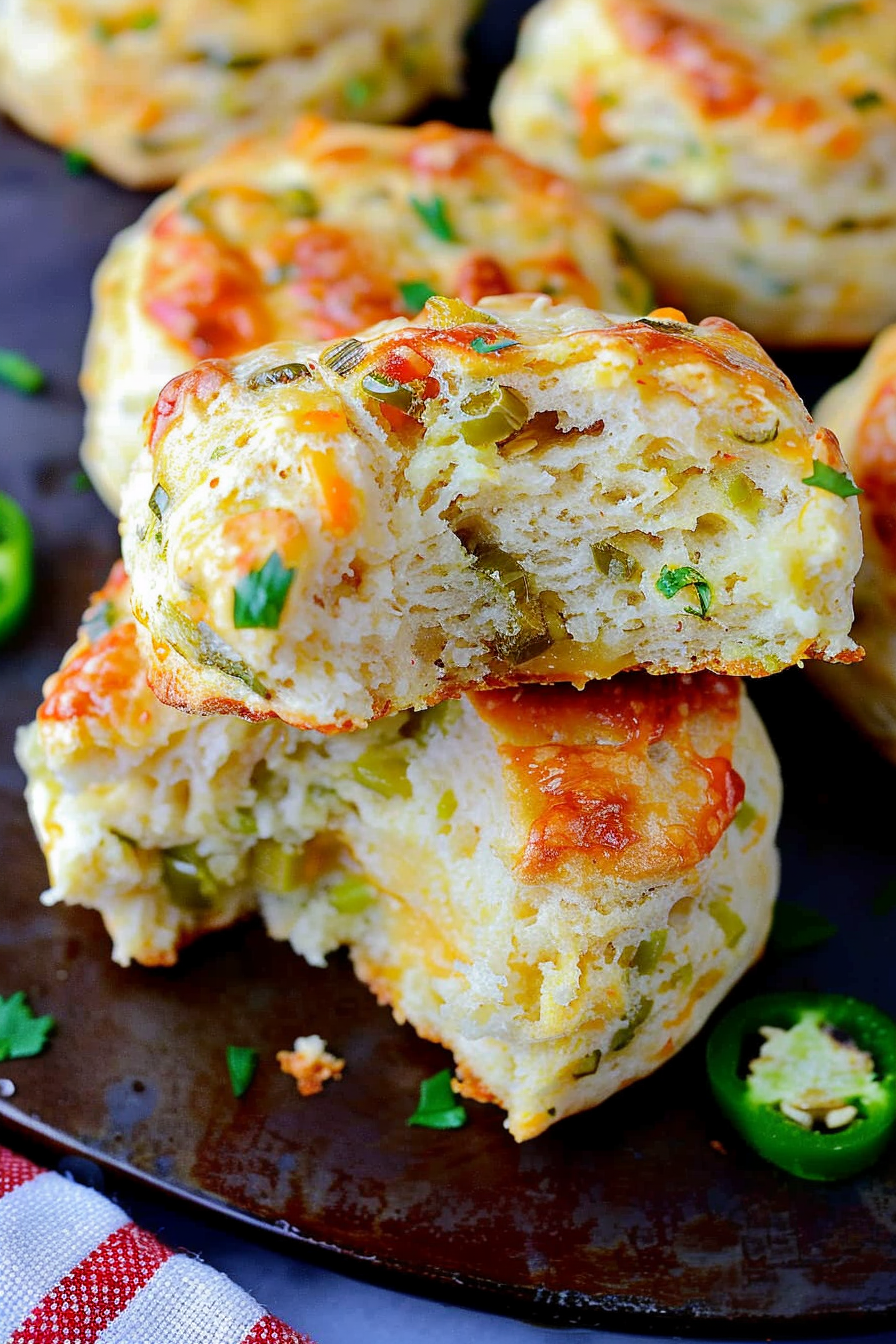 Jalapeno Cheddar Biscuits