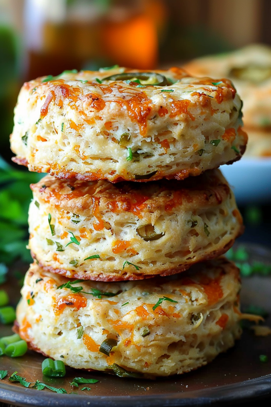 Jalapeno Cheddar Biscuits