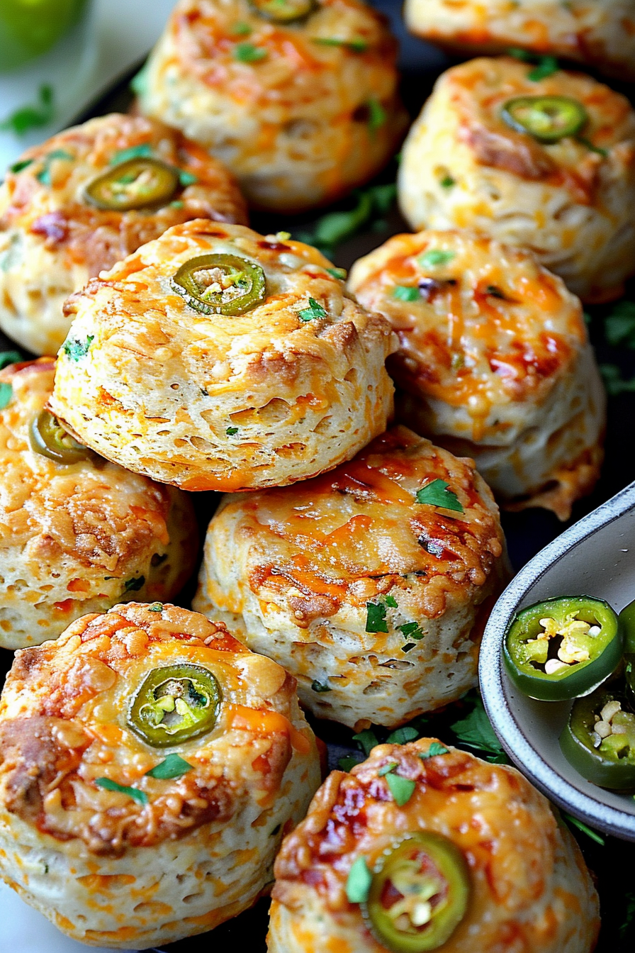 Jalapeno Cheddar Biscuits