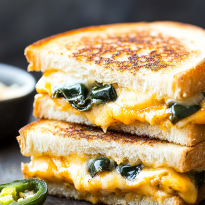 Jalapeno Popper Grilled Cheese Sandwich Recipe