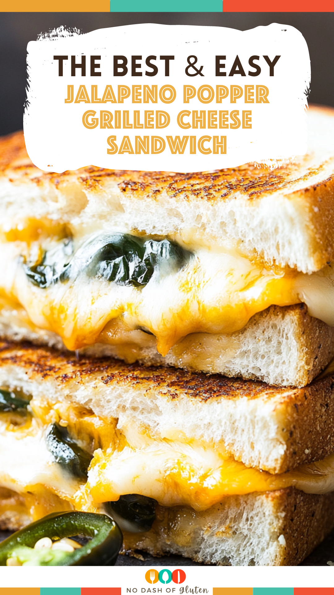 Jalapeno Popper Grilled Cheese Sandwich Recipe