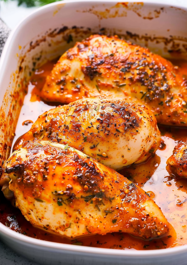 Juicy Baked Chicken Breast