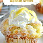 Lemon Cream Cheese Muffins Recipe