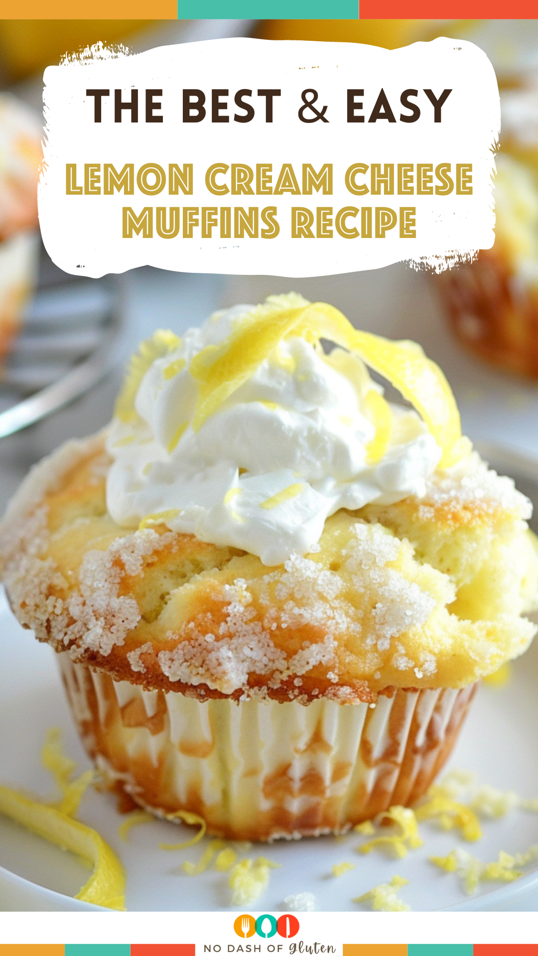 Lemon Cream Cheese Muffins Recipe