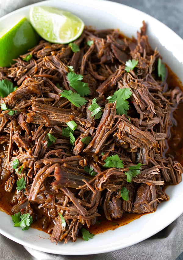 Easy Mexican Shredded Beef