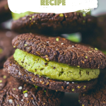 Easy Mint Moringa Vegan Oreos