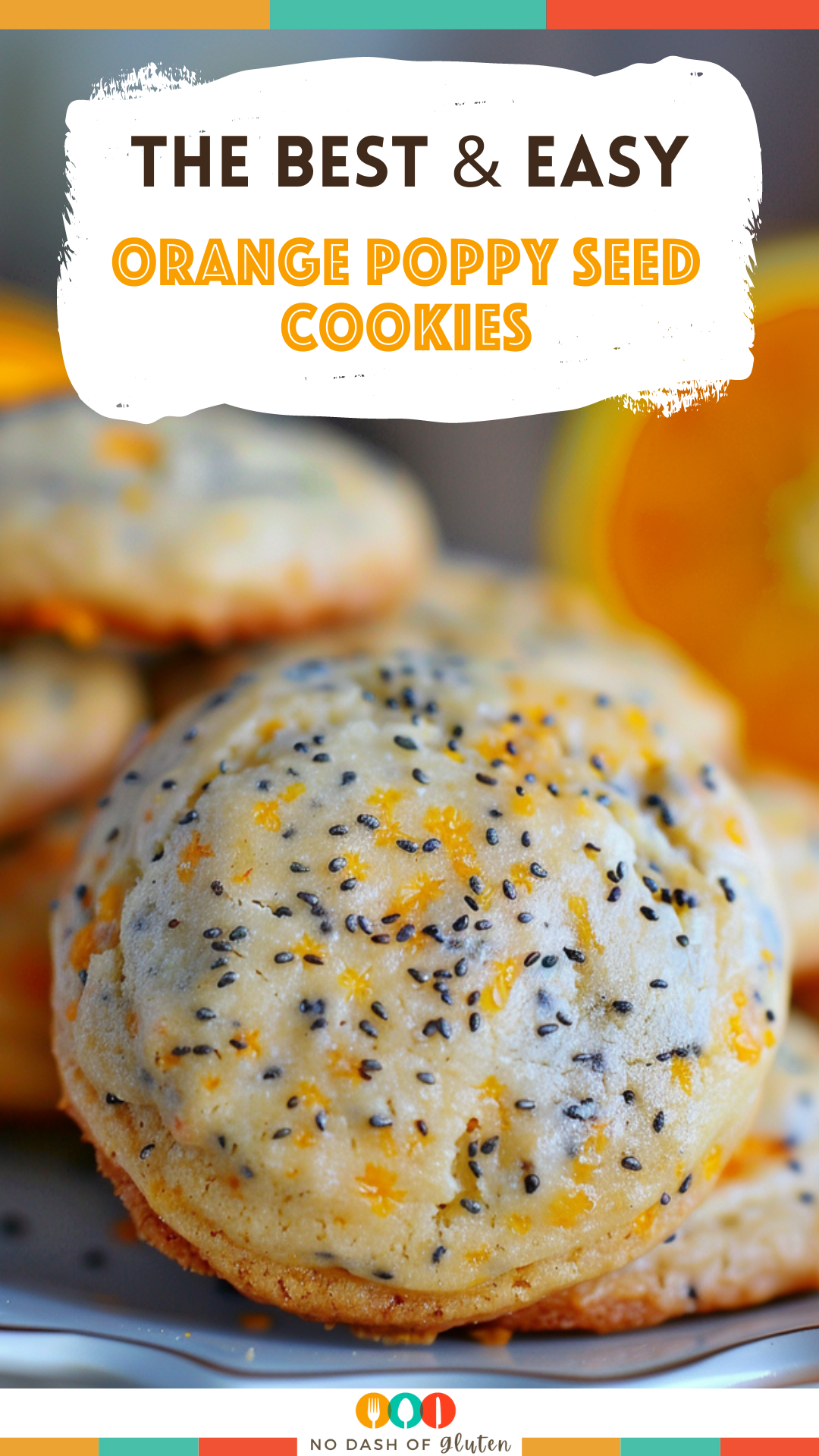 Orange Poppy Seed Cookies