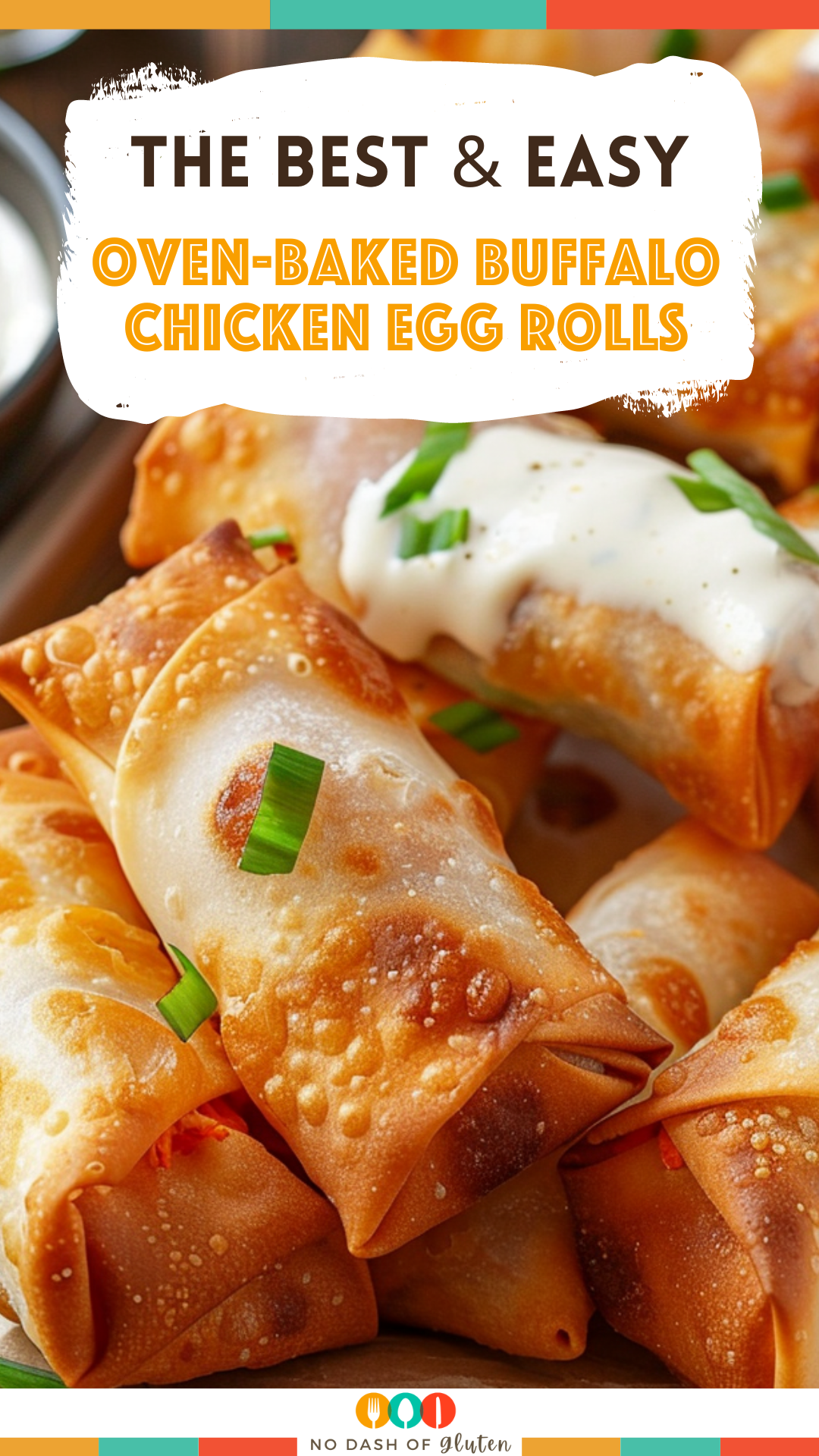 Buffalo Chicken Egg Rolls Recipe