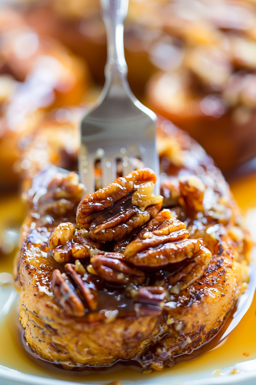 Overnight Pecan Pie French Toast