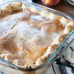 Easy Peaches and Cream Pie