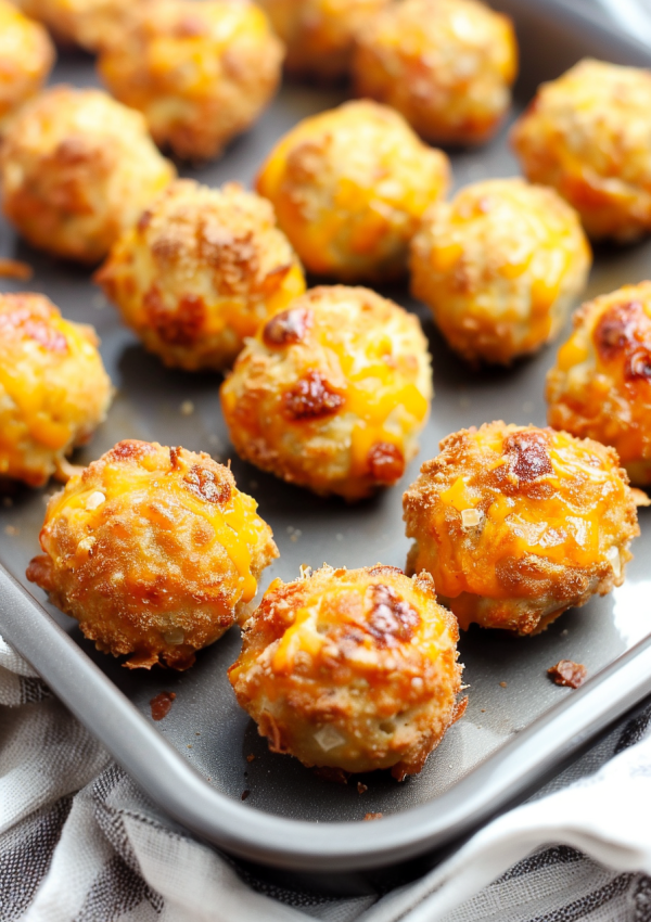 Spicy Chicken Cheeseballs Recipe