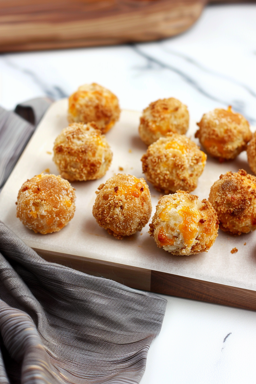 Spicy Chicken Cheeseballs Recipe