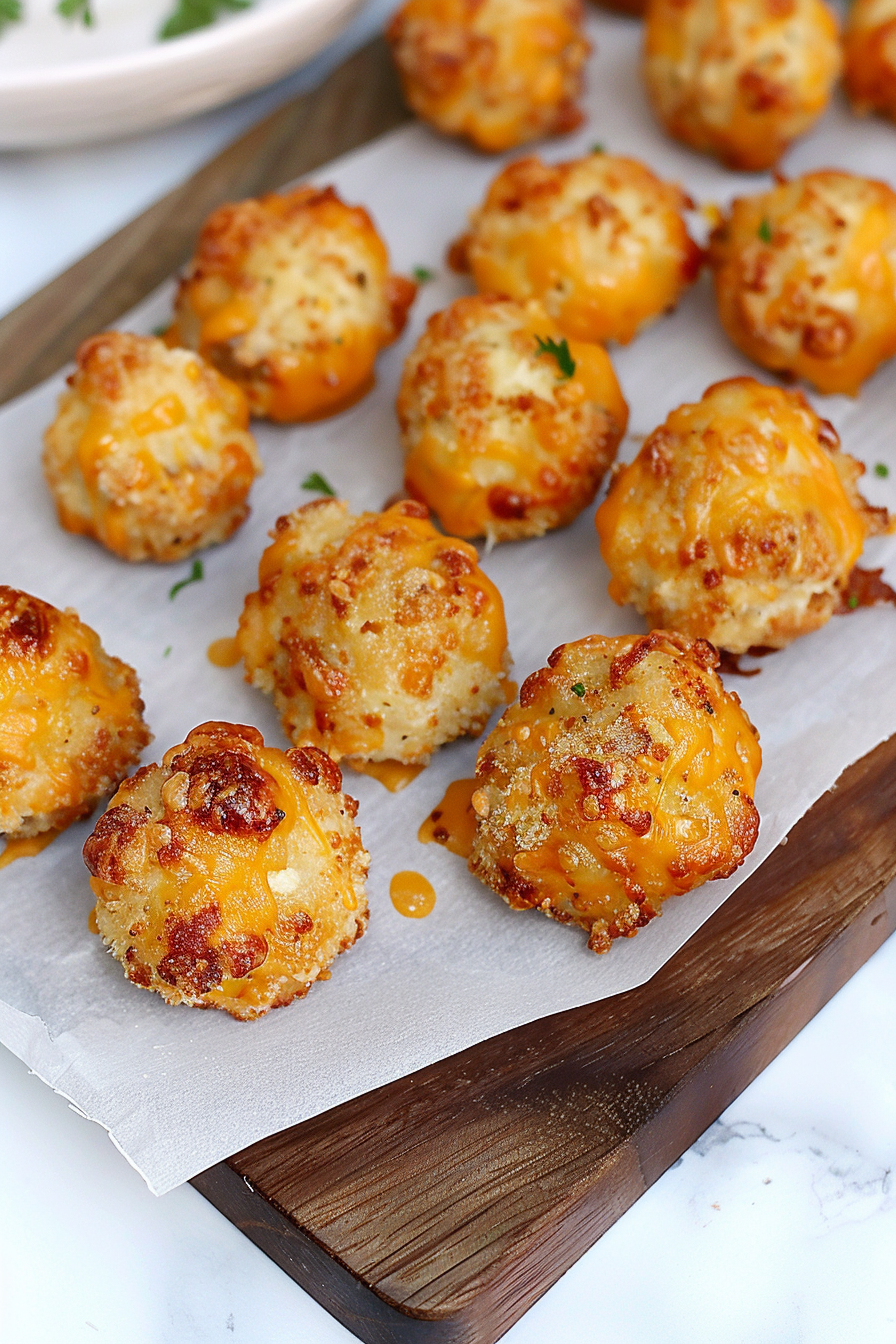 Spicy Chicken Cheeseballs Recipe