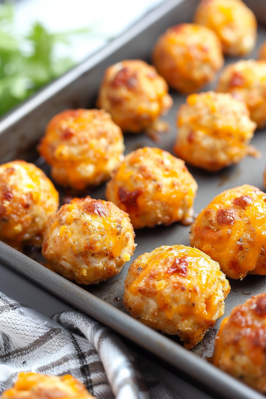 Spicy Chicken Cheeseballs Recipe