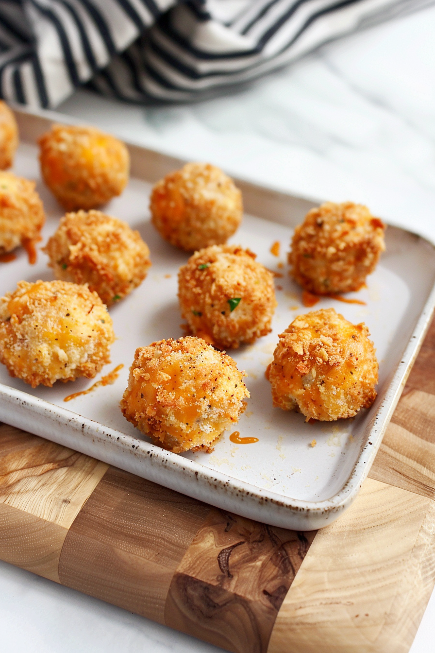 Spicy Chicken Cheeseballs Recipe