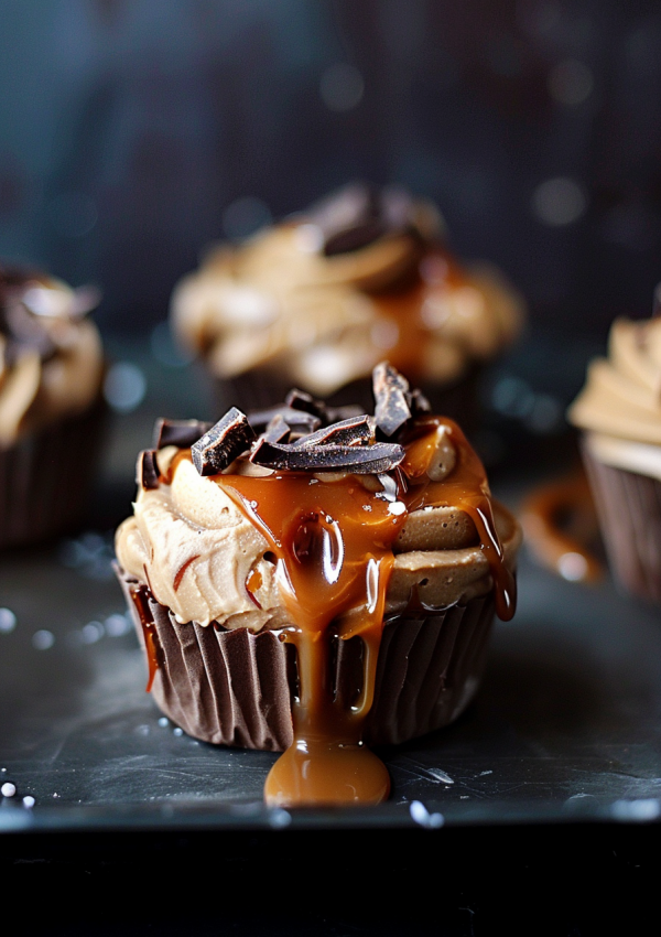 Easy Salted Caramel Chocolate Mousse Cups Recipe