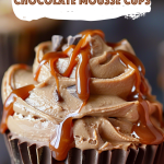 Easy Salted Caramel Chocolate Mousse Cups Recipe