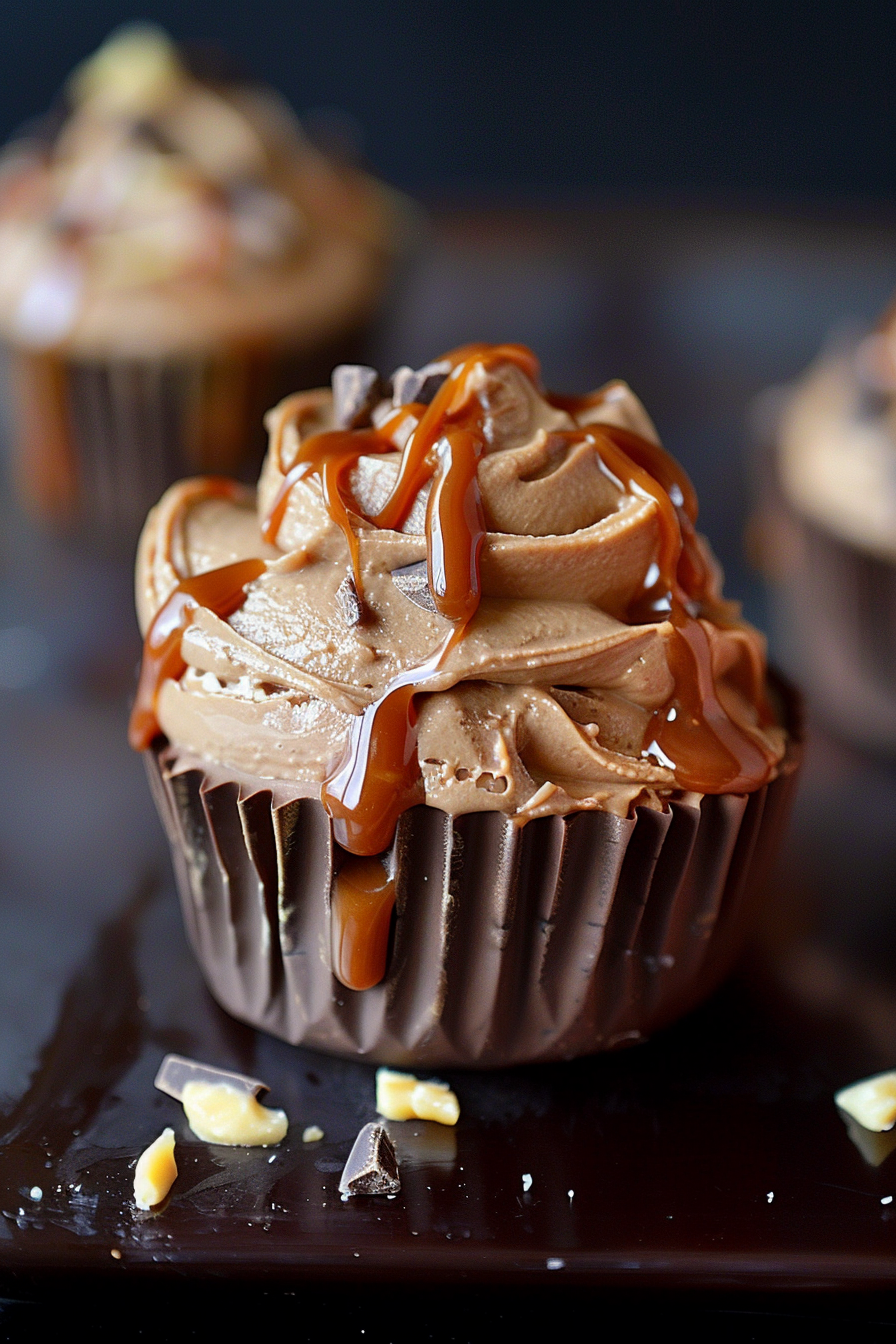 Easy Salted Caramel Chocolate Mousse Cups Recipe