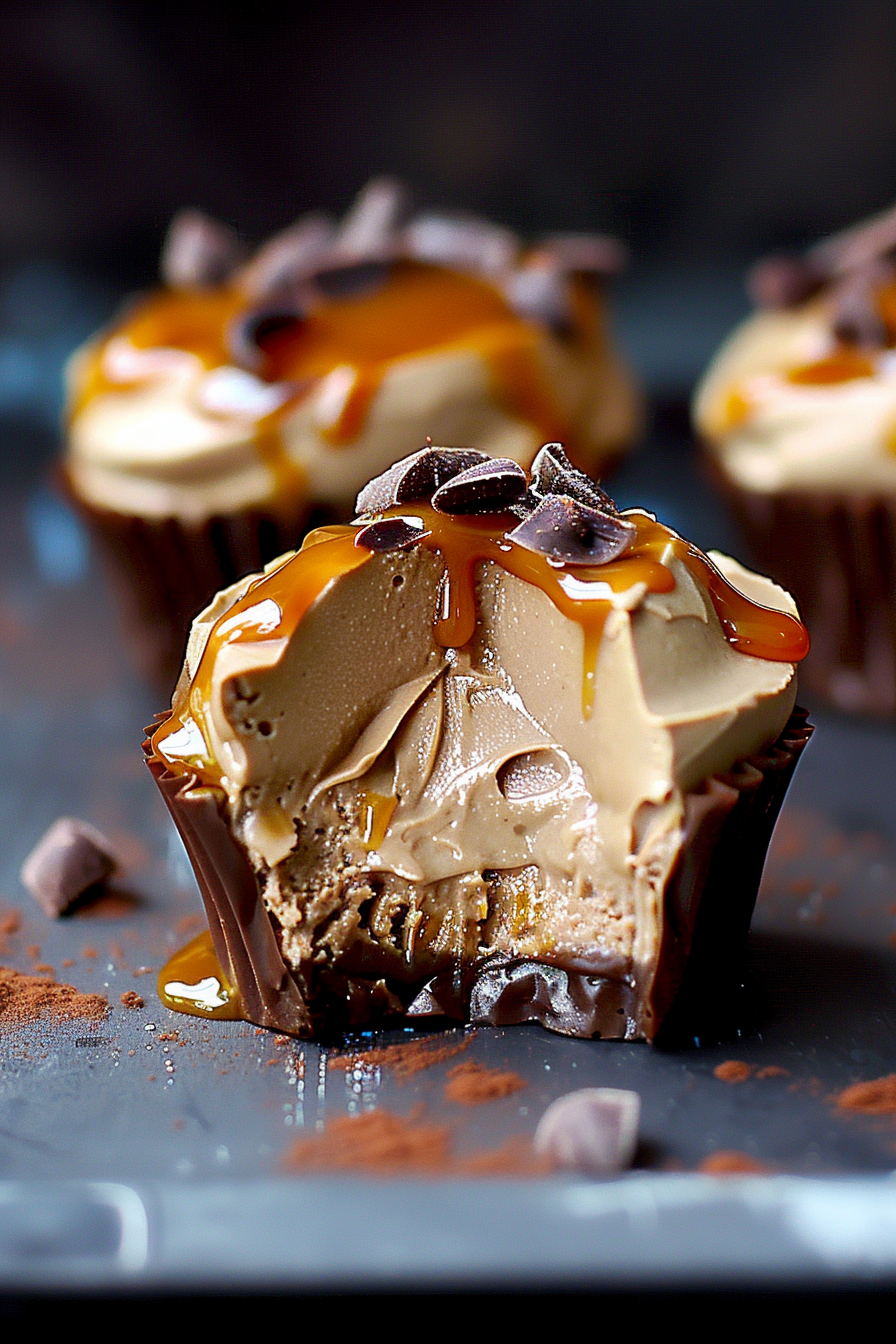 Easy Salted Caramel Chocolate Mousse Cups Recipe