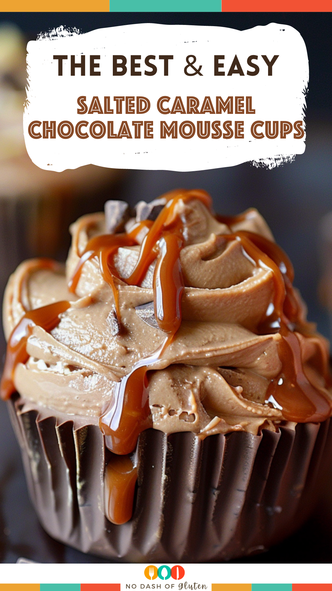 Easy Salted Caramel Chocolate Mousse Cups Recipe