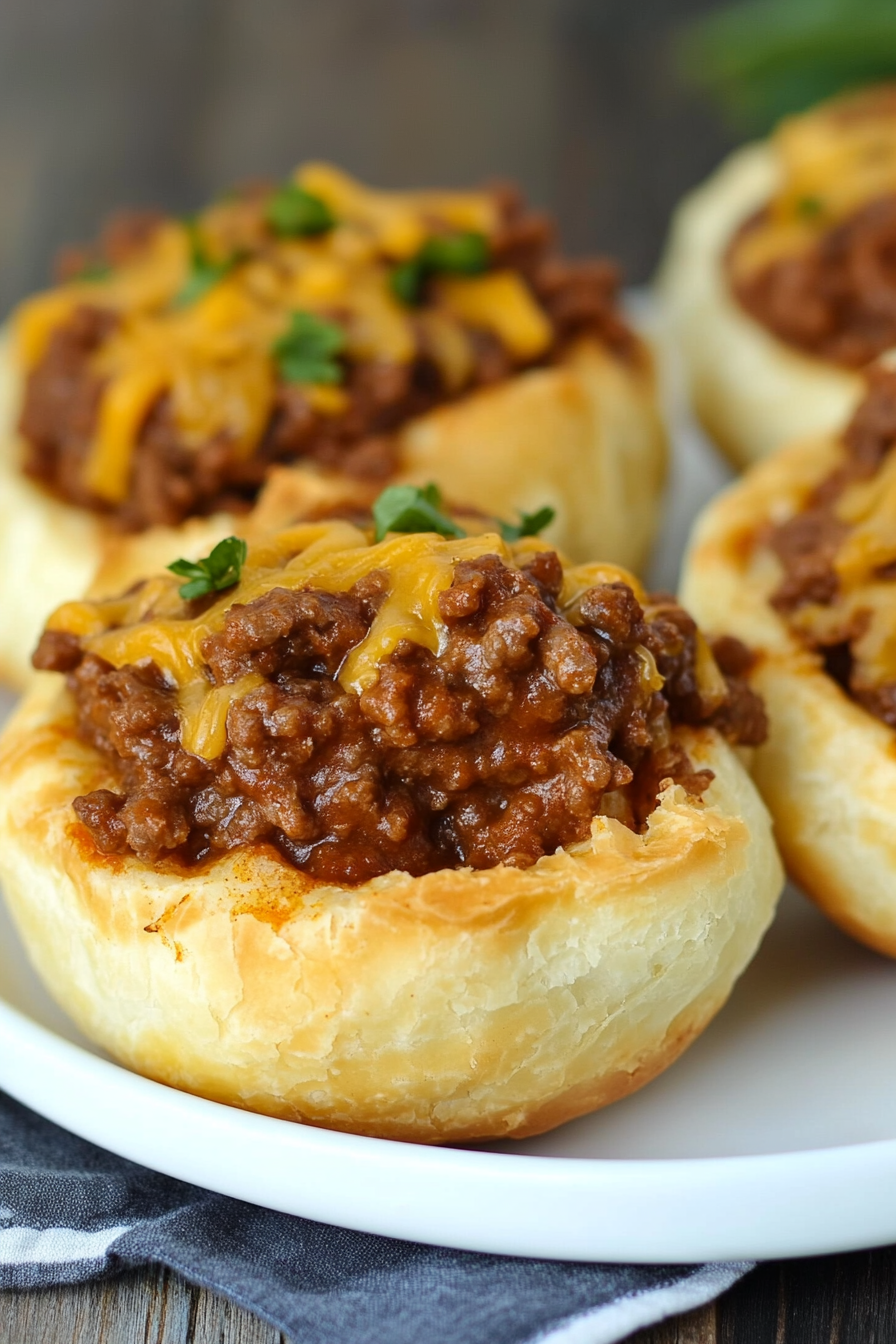 Sloppy Joe Puffs Recipe