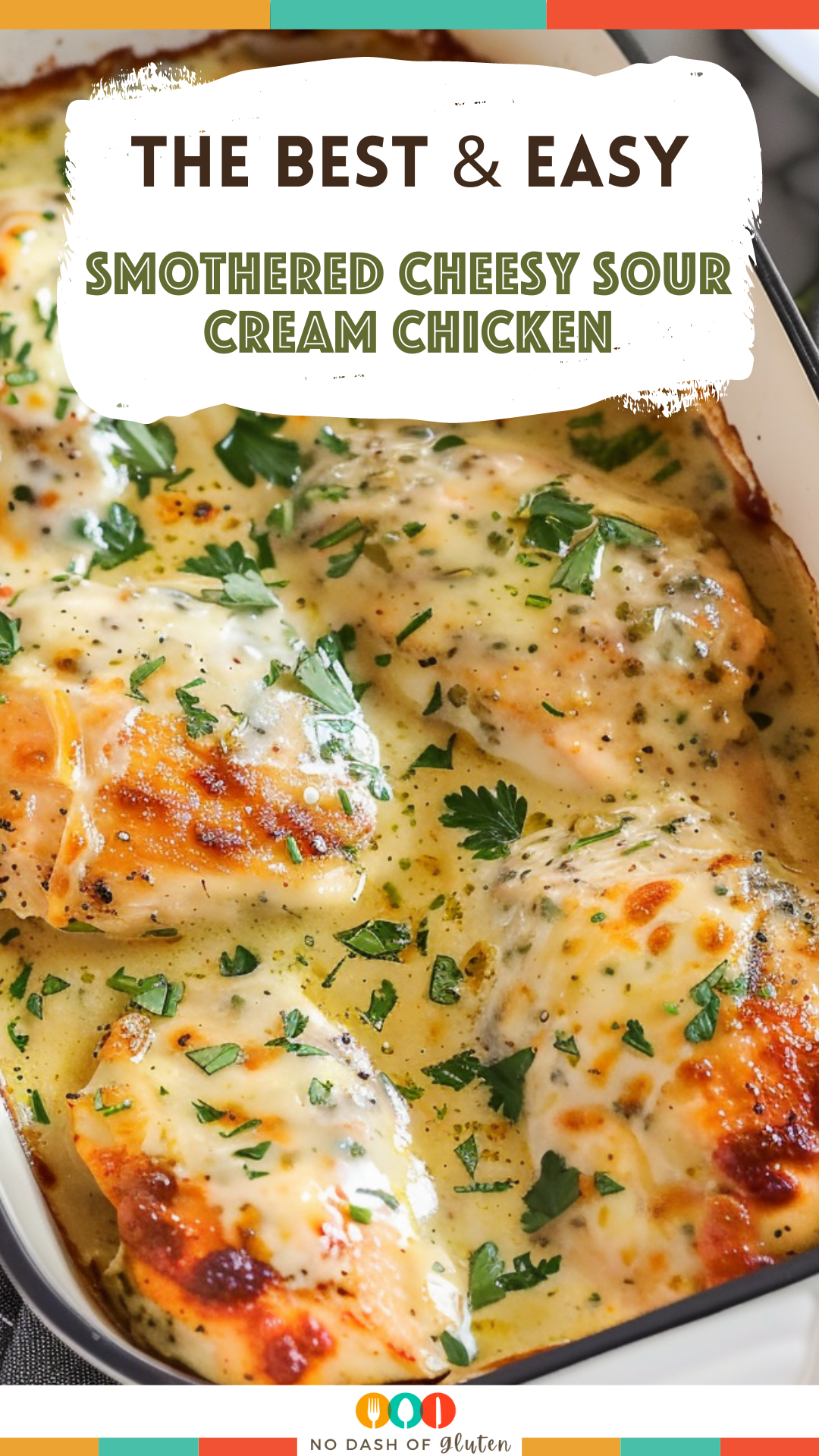 Delicious Smothered Sour Cream Chicken