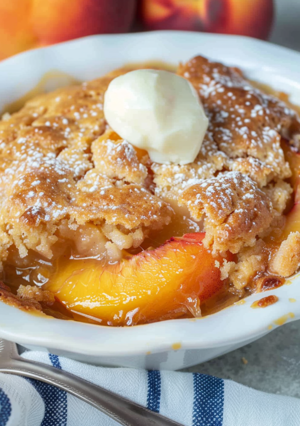 Southern Peach Cobbler