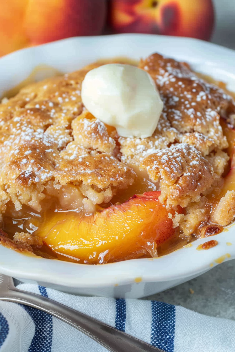 Southern Peach Cobbler