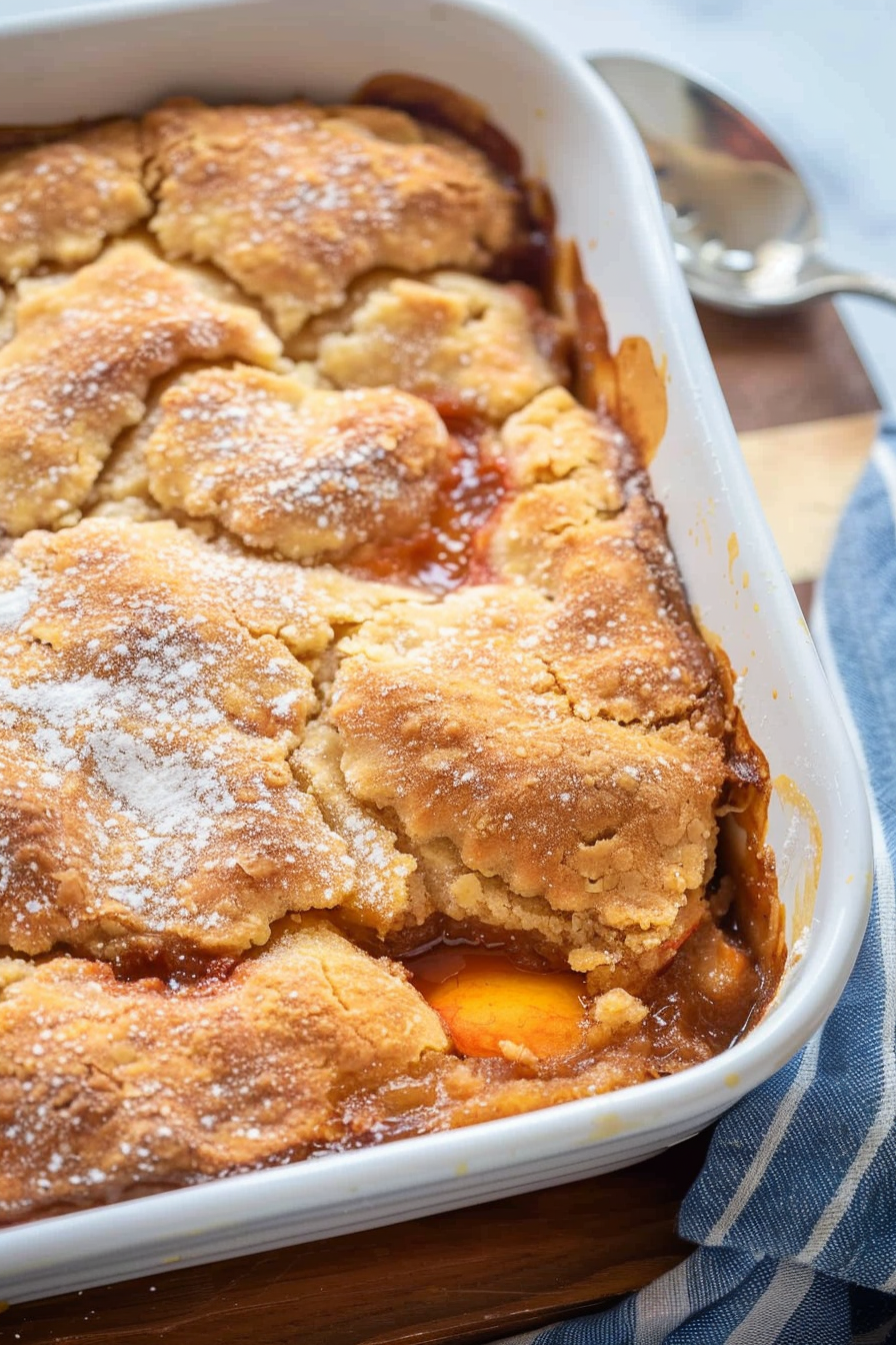 Southern Peach Cobbler