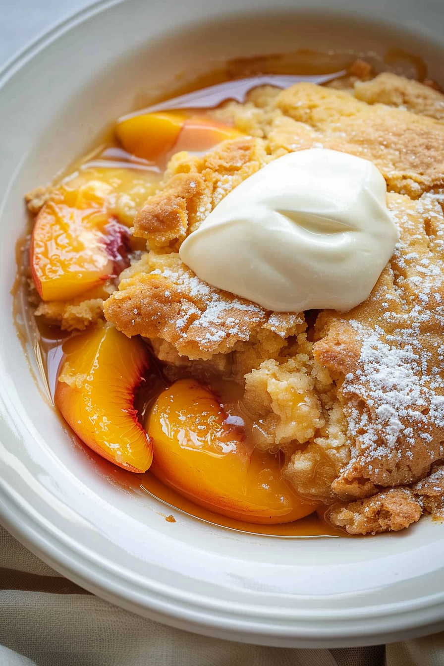 Southern Peach Cobbler