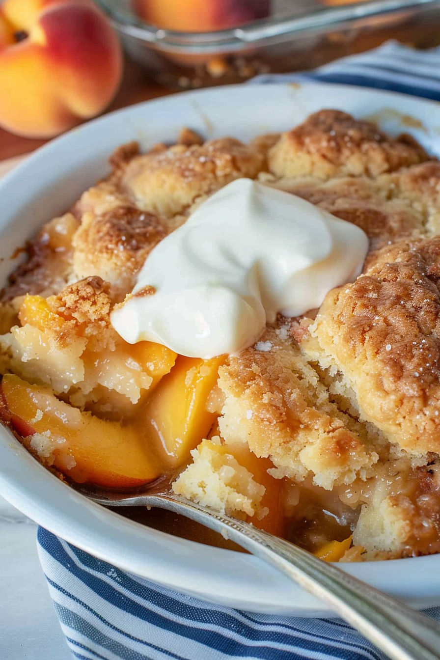 Southern Peach Cobbler