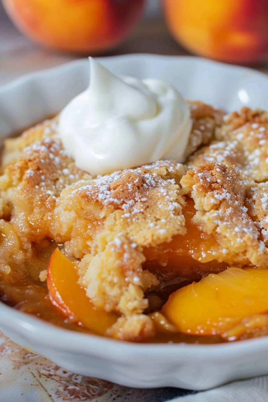 Southern Peach Cobbler