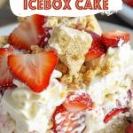 Strawberry Icebox Cake Recipe