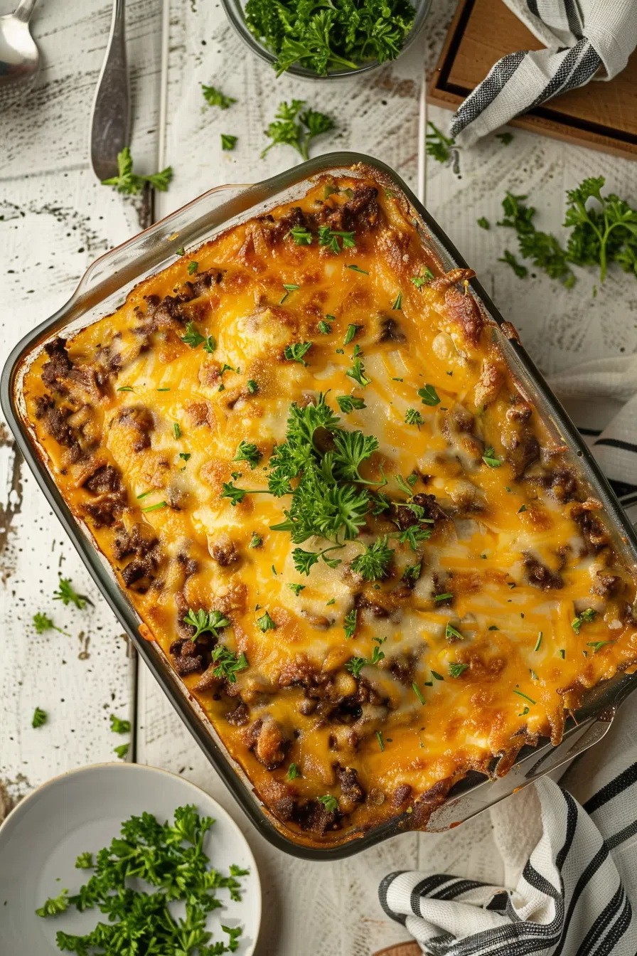 Supreme Layered Beef Casserole