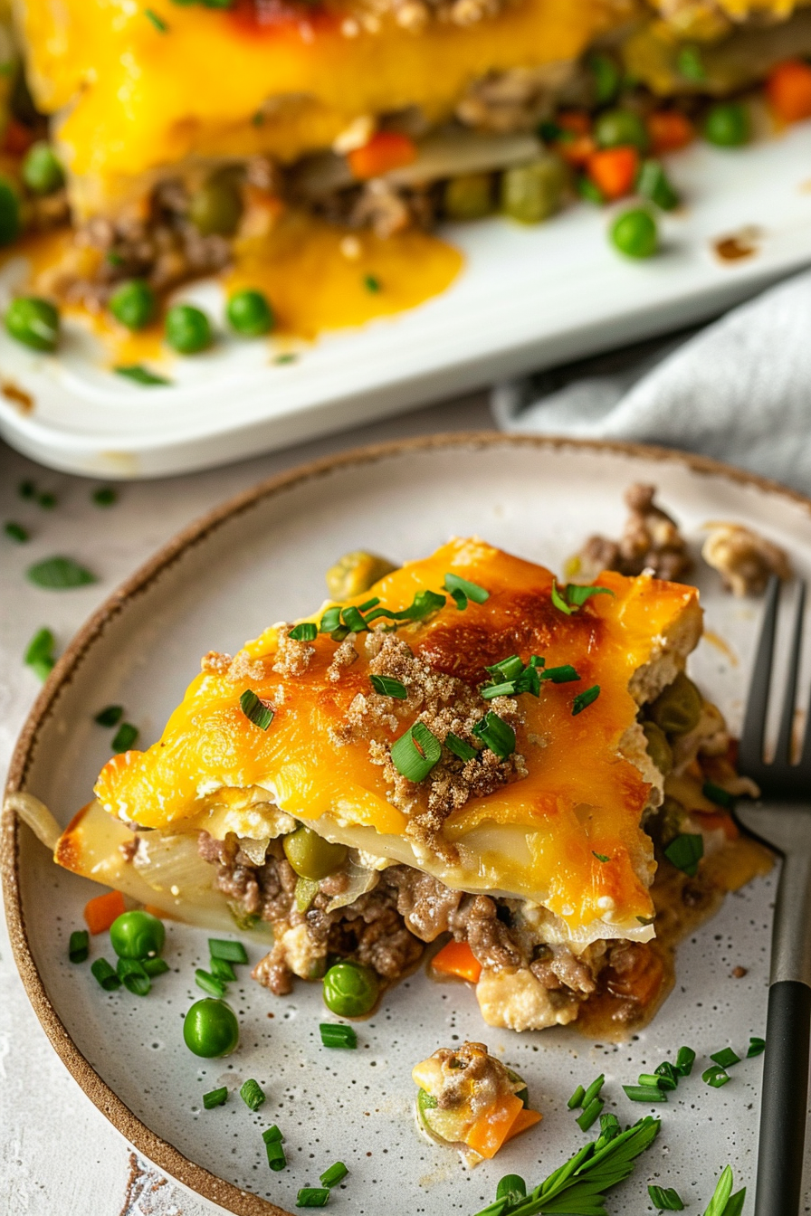 Supreme Layered Beef Casserole