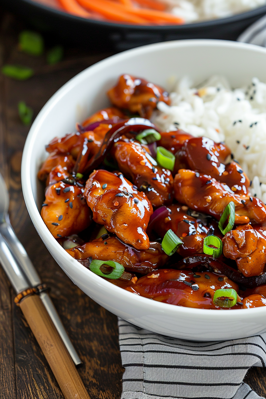 Sweet and Sticky Chicken Recipe