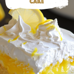 Triple Lemon Poke Cake