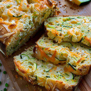 Cheesy Zucchini Bread