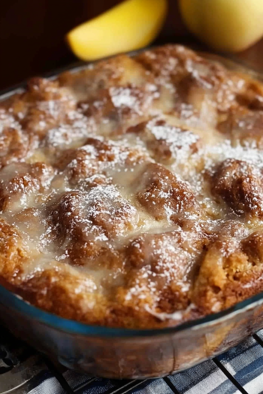 Apple Fritter Cake Recipe