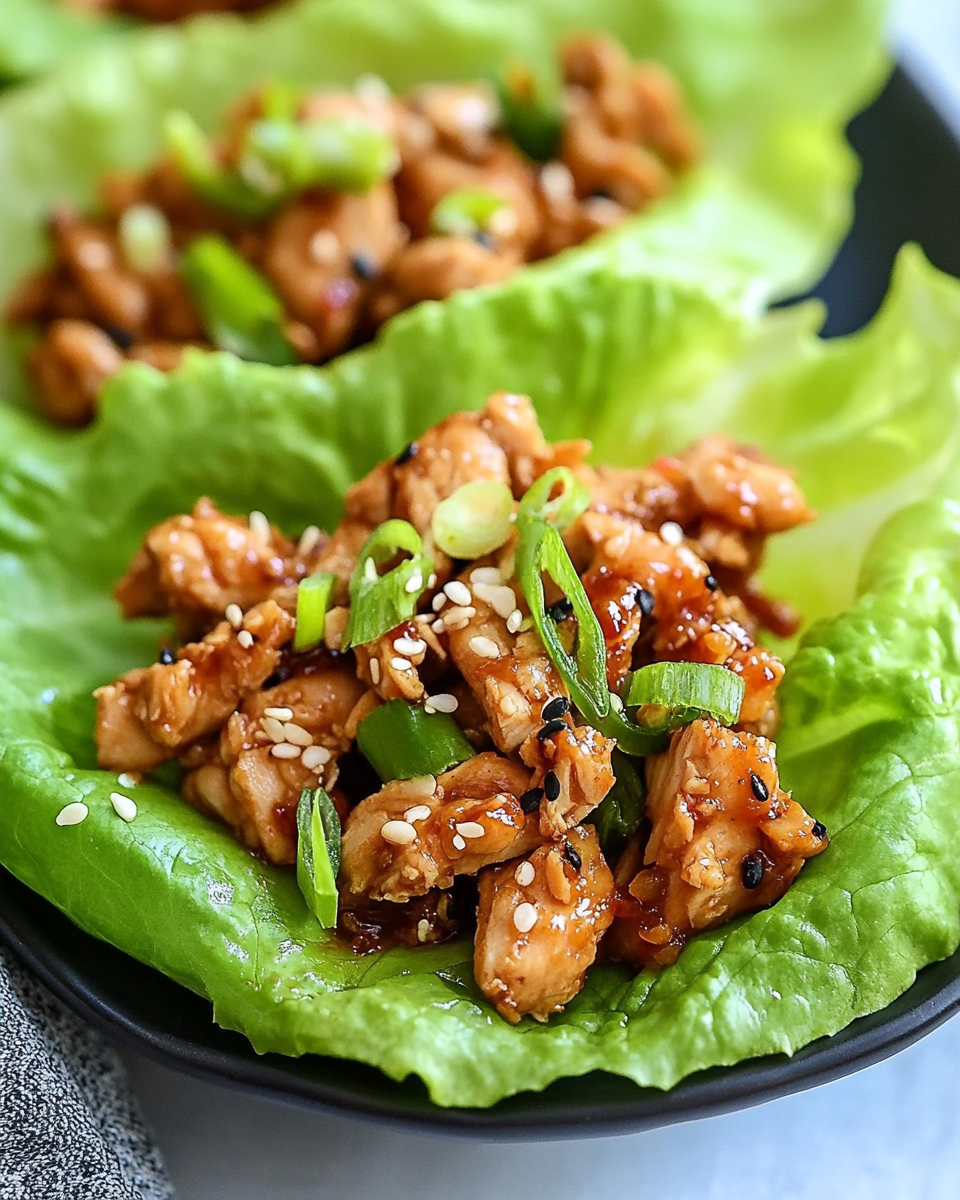 Asian Chicken Wrap Recipe