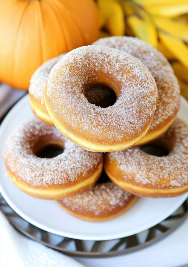 Baked Pumpkin Donuts