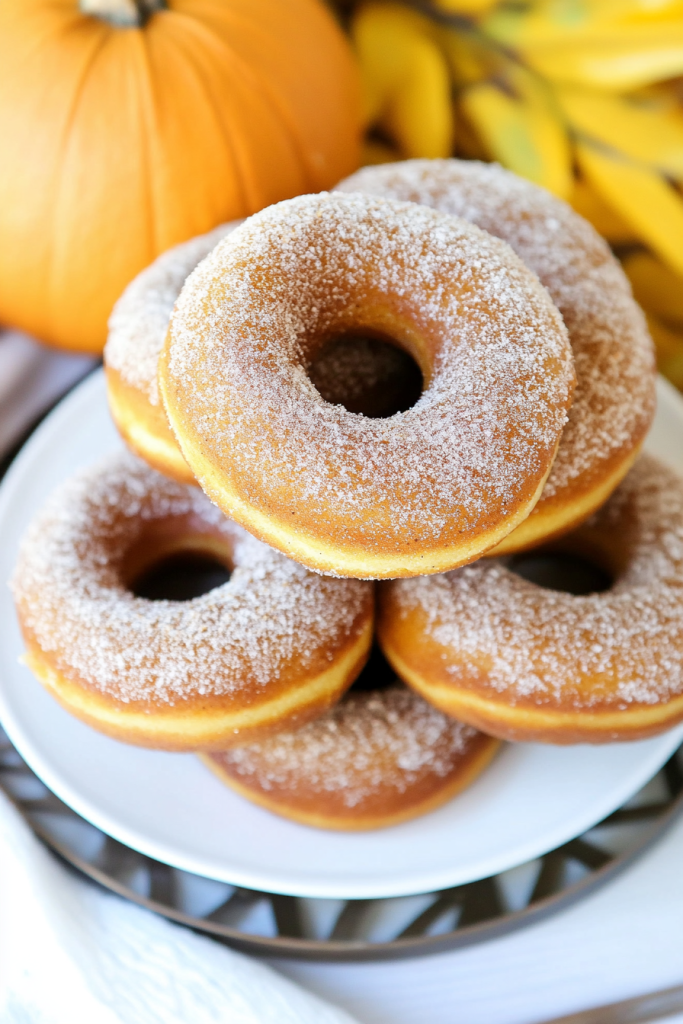 Baked Pumpkin Donuts