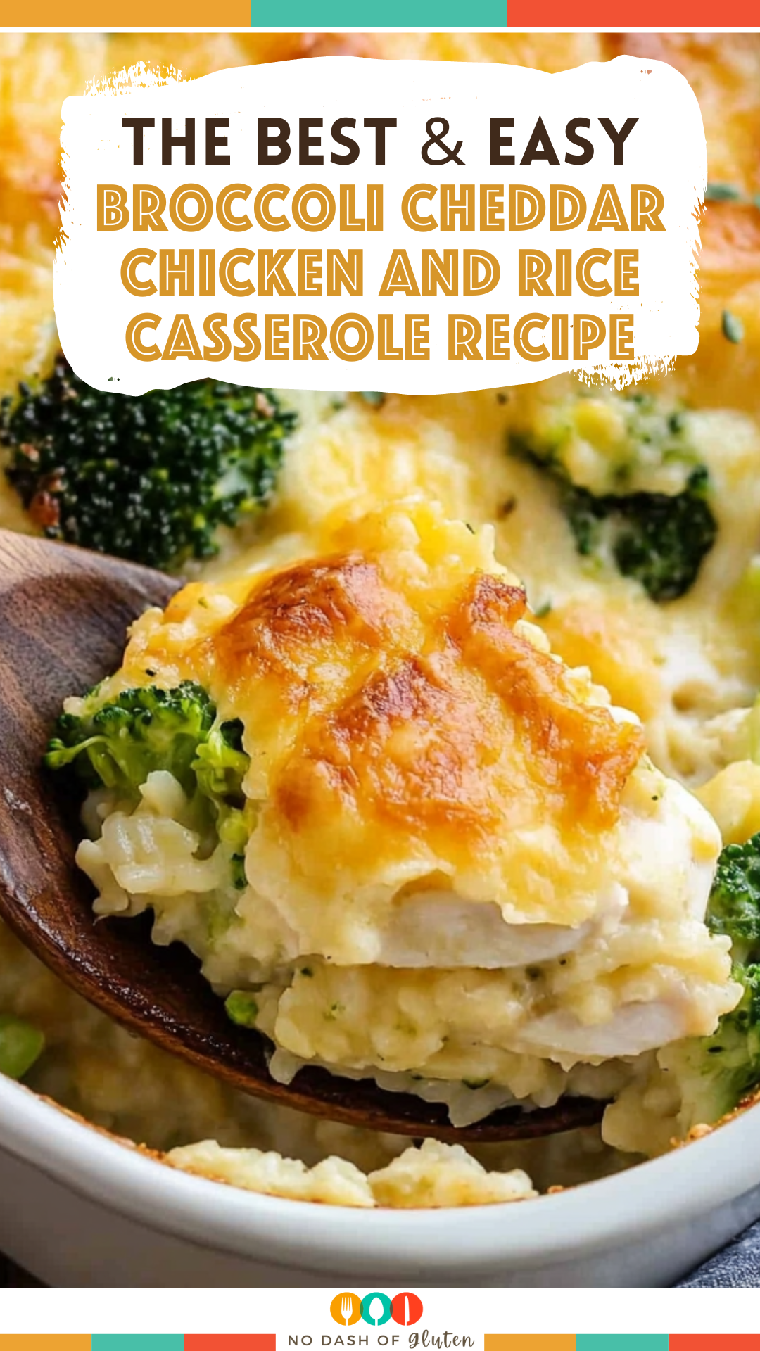 Broccoli Cheddar Chicken and Rice Casserole Recipe