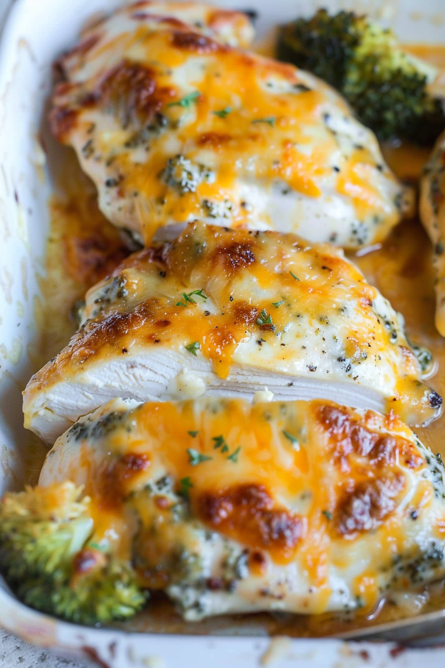 Broccoli Cheese Chicken Breast Recipe