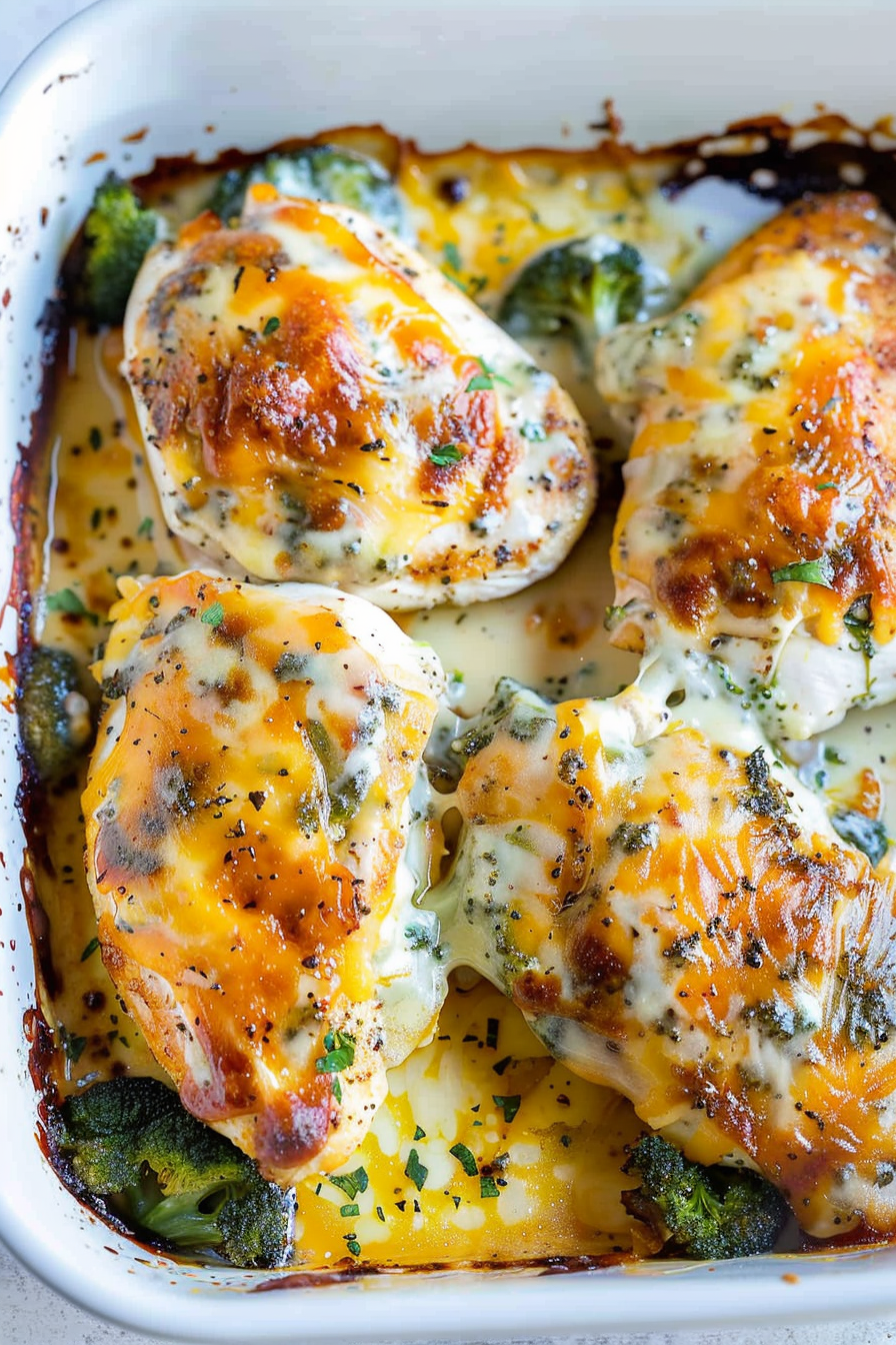 Broccoli Cheese Chicken Breast Recipe