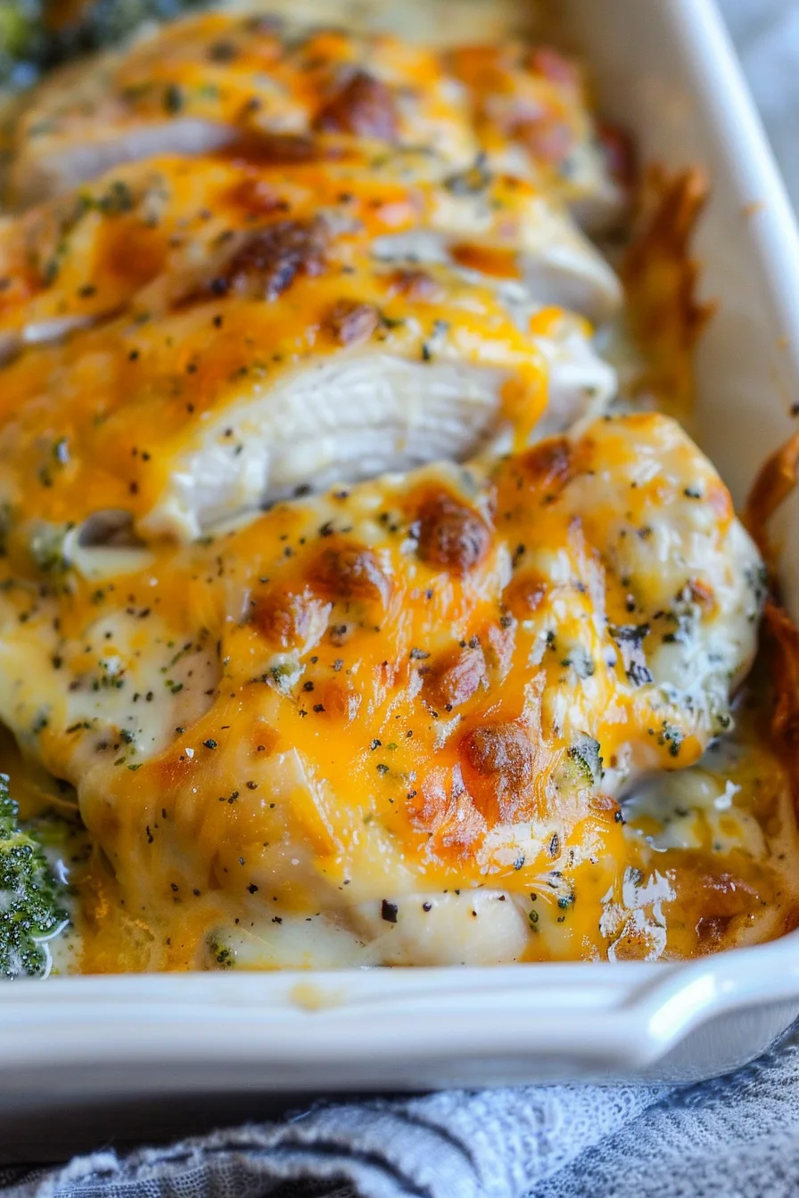 Broccoli Cheese Chicken Breast Recipe