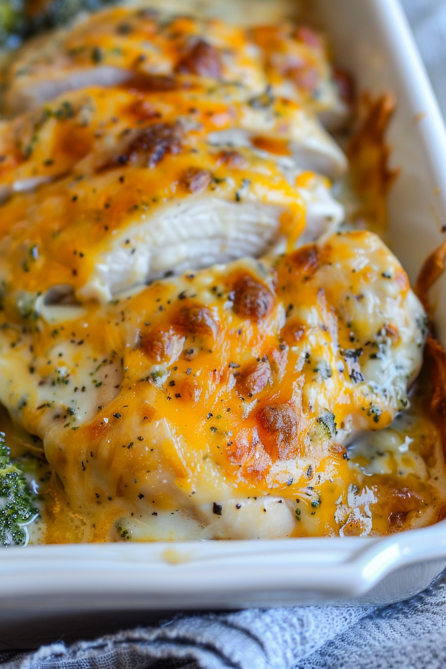 Broccoli Cheese Chicken Breast Recipe