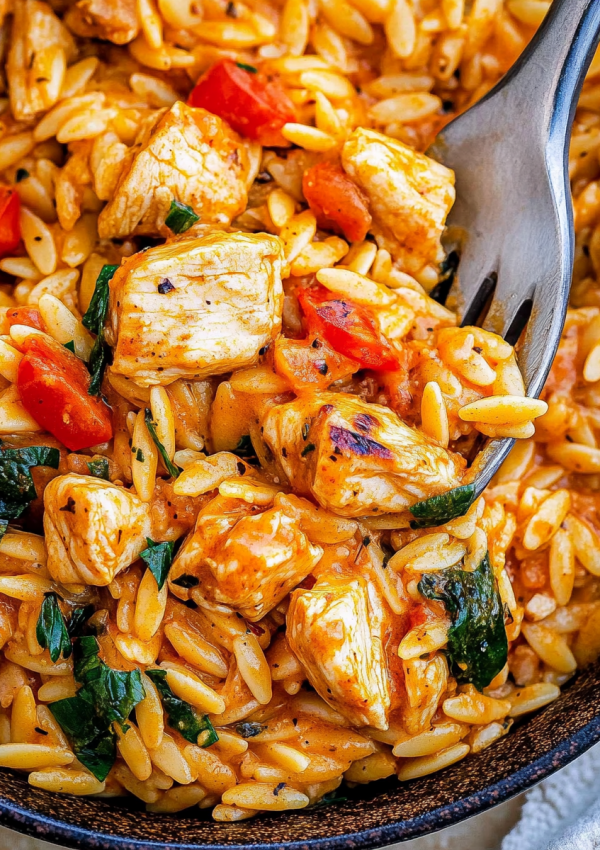 Cajun Chicken Orzo Recipe