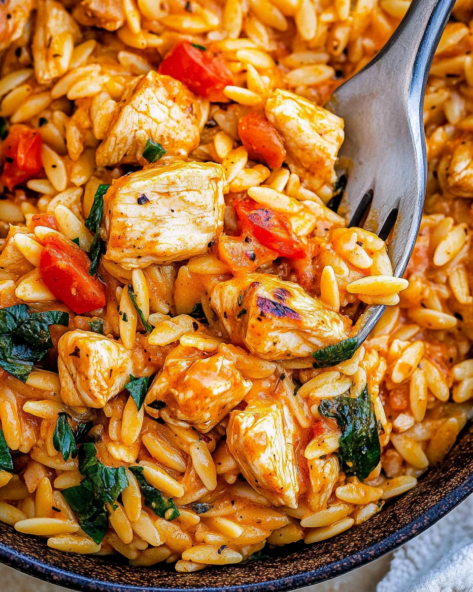 Cajun Chicken Orzo Recipe